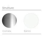 Handgemaakte kroonluchter van glas en metaal uit Venetië - Bolle Balloton Viadurini