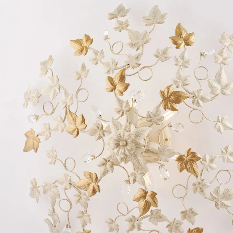 Kristallen hanglamp om lichte interieurs te verfraaien – Orchidea Viadurini