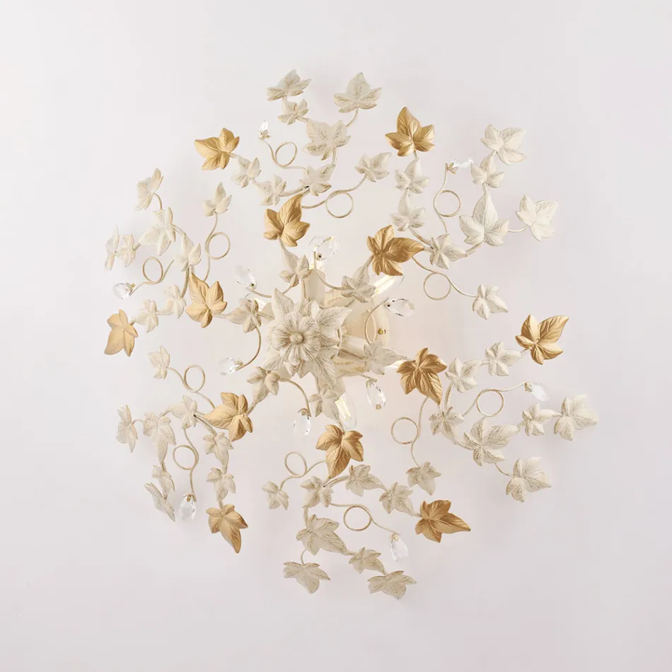 Kristallen hanglamp om lichte interieurs te verfraaien – Orchidea Viadurini