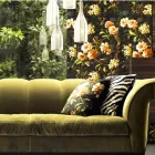 Design kroonluchter met 6 lampenkappen Grilli Mathusalem gemaakt in Italië Viadurini