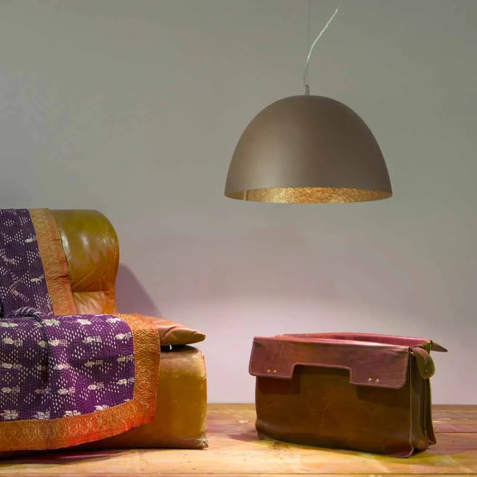 Modern design kroonluchter In-es.artdesign H2o in gekleurde nebulite Viadurini