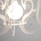Moderne design plexiglas kroonluchter gemaakt in Italië, Malito Viadurini
