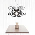 Moderne design plexiglas kroonluchter gemaakt in Italië, Malito Viadurini