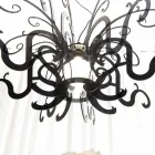 Moderne design plexiglas kroonluchter gemaakt in Italië, Malito Viadurini