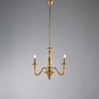 Houten kroonluchter, gemaakt in Italië, voor interieurdecoratie - Siena Viadurini