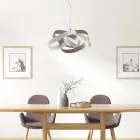 Kroonluchter van metaal en glas voor een elegante interieurverlichting – Rosmarino Viadurini