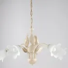 Kroonluchter van metaal en glas voor een verfijnde uitstraling – Sirio Viadurini