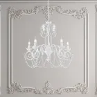 Metalen kroonluchter voor een lichte en uitnodigende sfeer in het interieur – Perla Viadurini