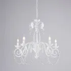 Metalen kroonluchter voor een lichte en uitnodigende sfeer in het interieur – Perla Viadurini