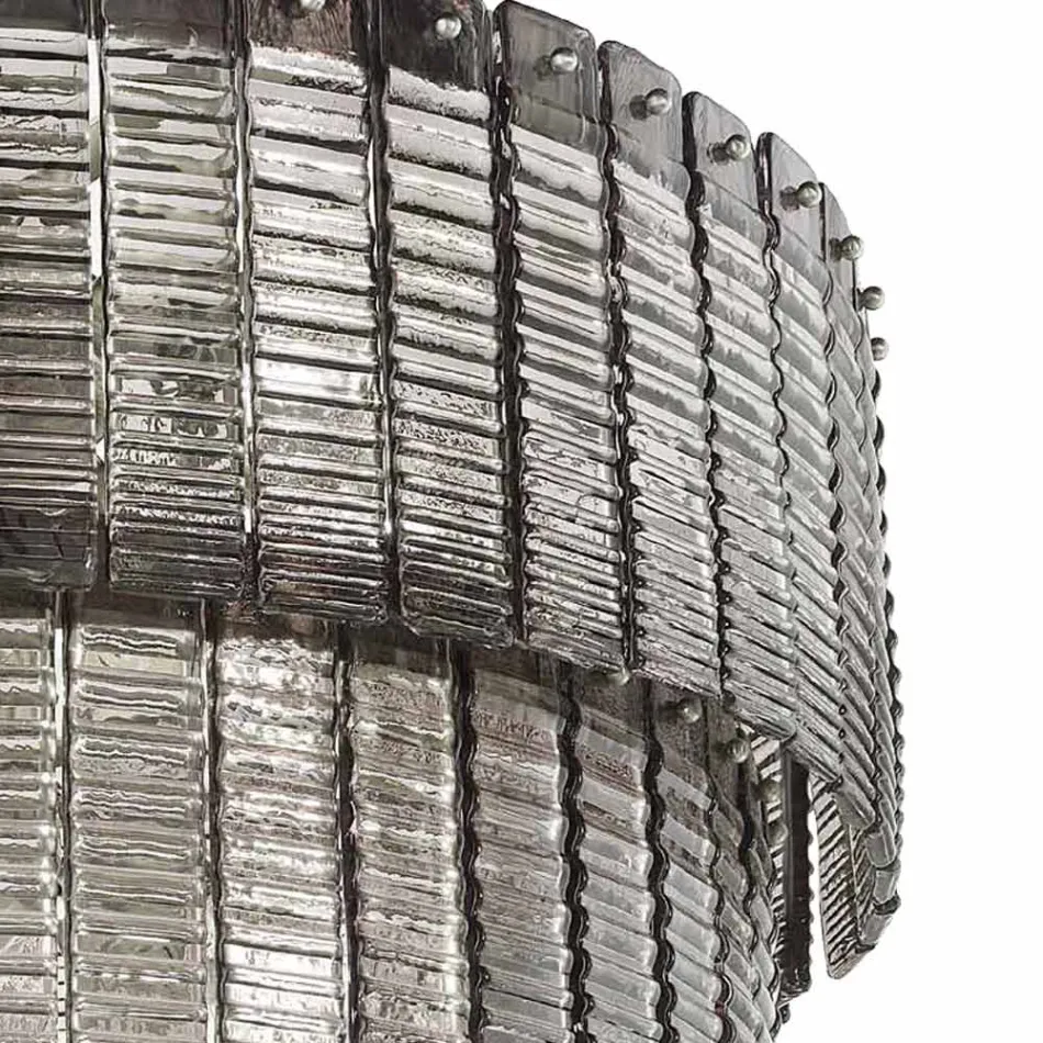 Moderne kroonluchter 12 lichts in Italiaans luxe handgemaakt glas - Valadier Viadurini