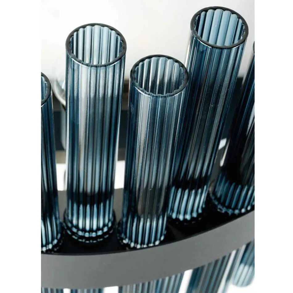 Moderne luxe Italiaanse ambachtelijke geblazen glazen kroonluchter - Maesta Viadurini