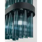 Moderne Italiaanse handgemaakte luxe geblazen glazen kroonluchter - Maesta Viadurini