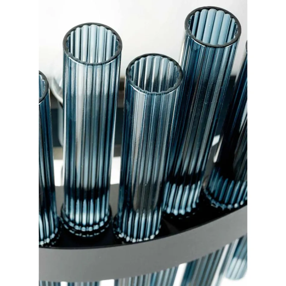 Moderne Italiaanse handgemaakte luxe geblazen glazen kroonluchter - Maesta Viadurini