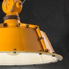 industriële stijl kroonluchter vintage bell Jillian Ferroluce Viadurini