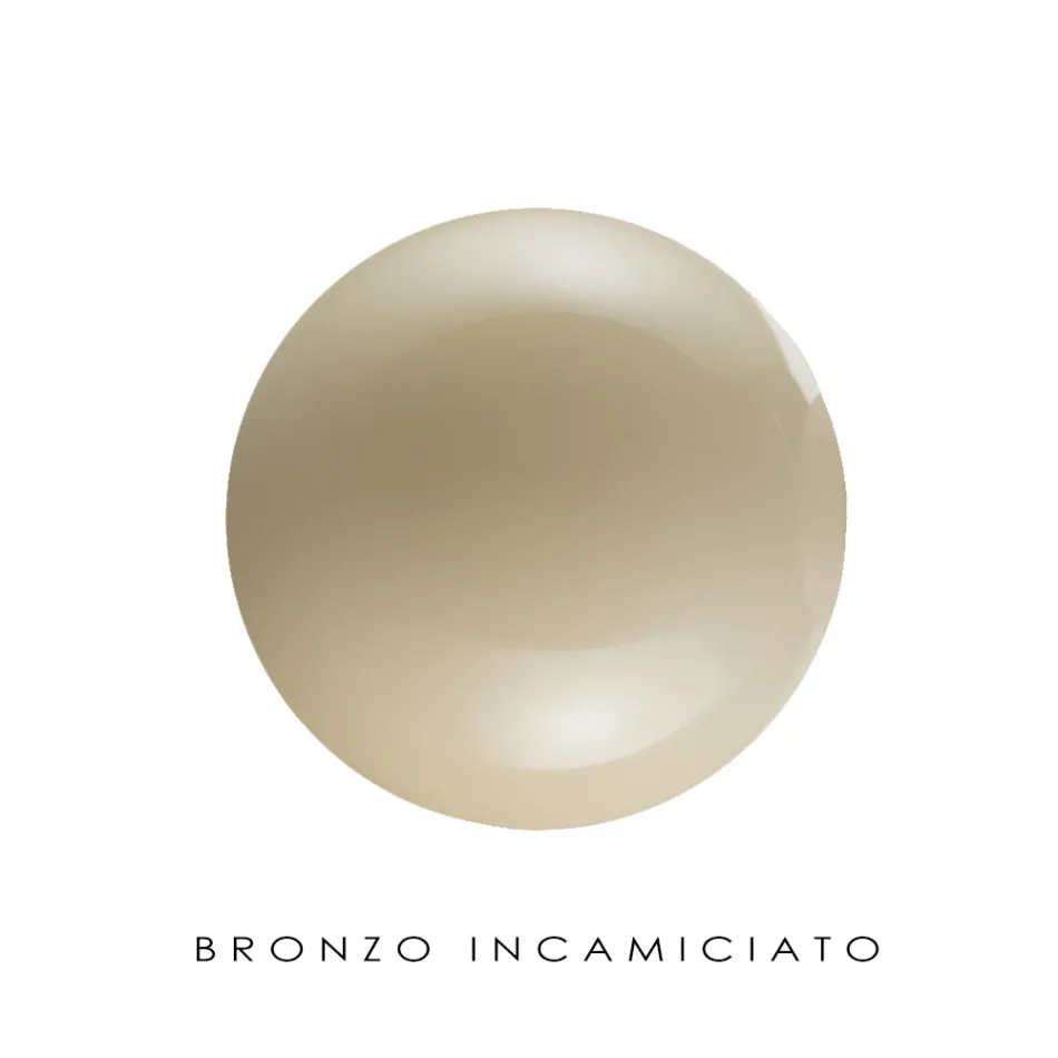 Lumira - Verticale kroonluchter met drie lampen, uitgevoerd in gelaagd glas, gemaakt in Italië. Viadurini