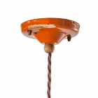 Kroonluchter ontwerp vintage handgemaakte keramiek Cameron Ferroluce Viadurini