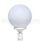 172 cm hoge straatlamp in wit acryl en aluminium gemaakt in Italië - Trovabianco Viadurini
