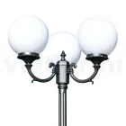 242 cm hoge straatlamp in acryl en antraciet aluminium Made in Italy - Trovaantracite Viadurini