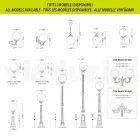 270 cm hoge straatlamp in acryl en antraciet aluminium Made in Italy - Trovaantracite Viadurini