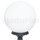 47 cm hoge straatlamp in acryl en antraciet aluminium Made in Italy - Trovaantracite Viadurini