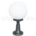 47 cm hoge straatlamp in acryl en antraciet aluminium Made in Italy - Trovaantracite
