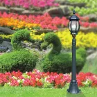 Lage buitenlamp in antraciet aluminium Made in Italy - Impero Viadurini