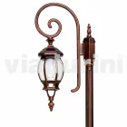 Anika klassieke aluminium tuinlamp gemaakt in Italië Viadurini