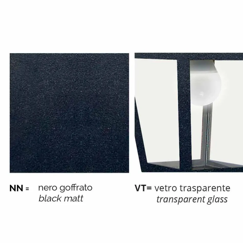 Twee-licht aluminium straatlantaarn gemaakt in Italië, Aquilina Viadurini