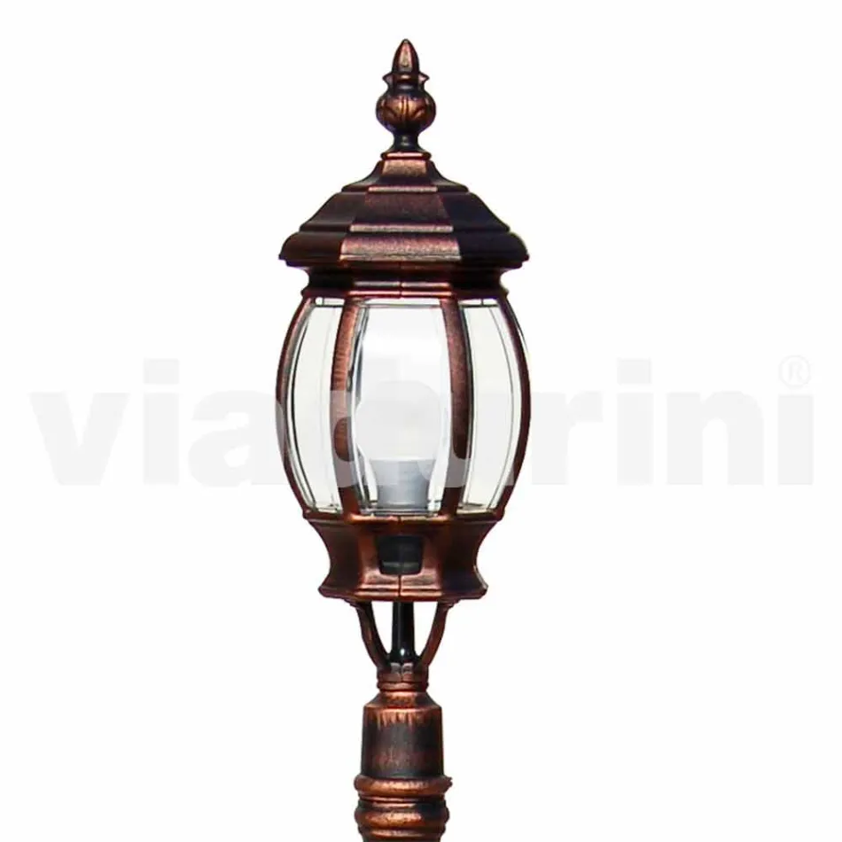 Buitenlamp met een aluminium lamp gemaakt in Italië, Anika Viadurini