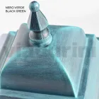 252 cm hoge buitenlamp in glas en gegoten aluminium - Alchemist Viadurini