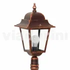 Lage aluminium buitenlamp gemaakt in Italië, Aquilina Viadurini