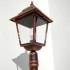 Lage aluminium buitenlamp gemaakt in Italië, Aquilina Viadurini