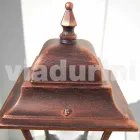 Lage aluminium buitenlamp gemaakt in Italië, Aquilina Viadurini