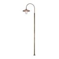 Buitenlamp met messing frame Made in Italy - Slak