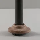 Buitenlantaarnpaal in aluminium en Galestro Made in Italy - Toscot Spoleto Viadurini