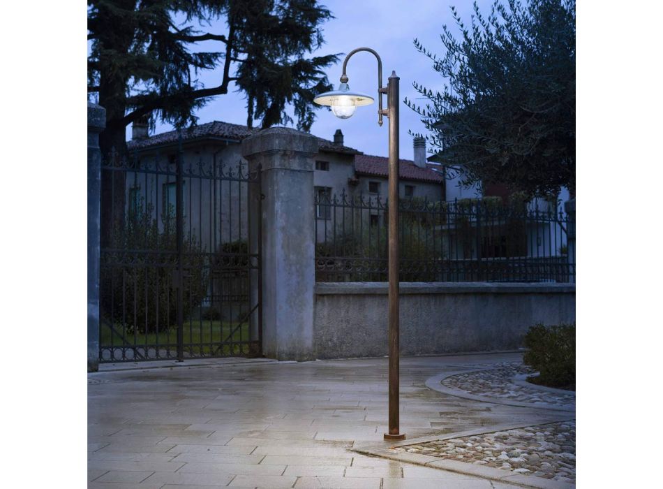 Aluminium Tuinlamp met 1 of 2 of 3 Lichts Design - Campobasso Viadurini