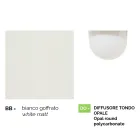 Witte aluminium tuinlamp met 1 lichts geproduceerd in Italië, Anusca Viadurini