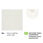 Witte aluminium tuinlamp met 1 lichts geproduceerd in Italië, Anusca Viadurini