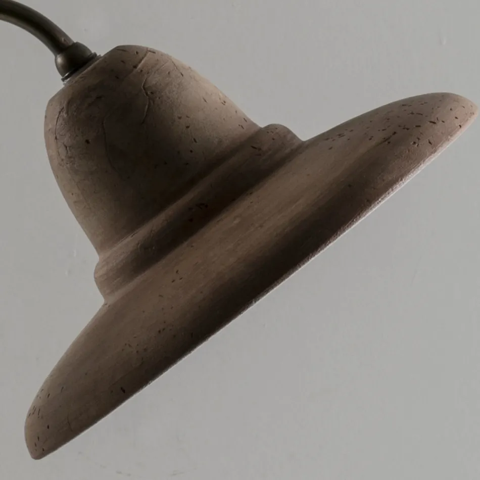 Tuinlamp in aluminium en Galestro Made in Italy - Toscot Spoleto Viadurini