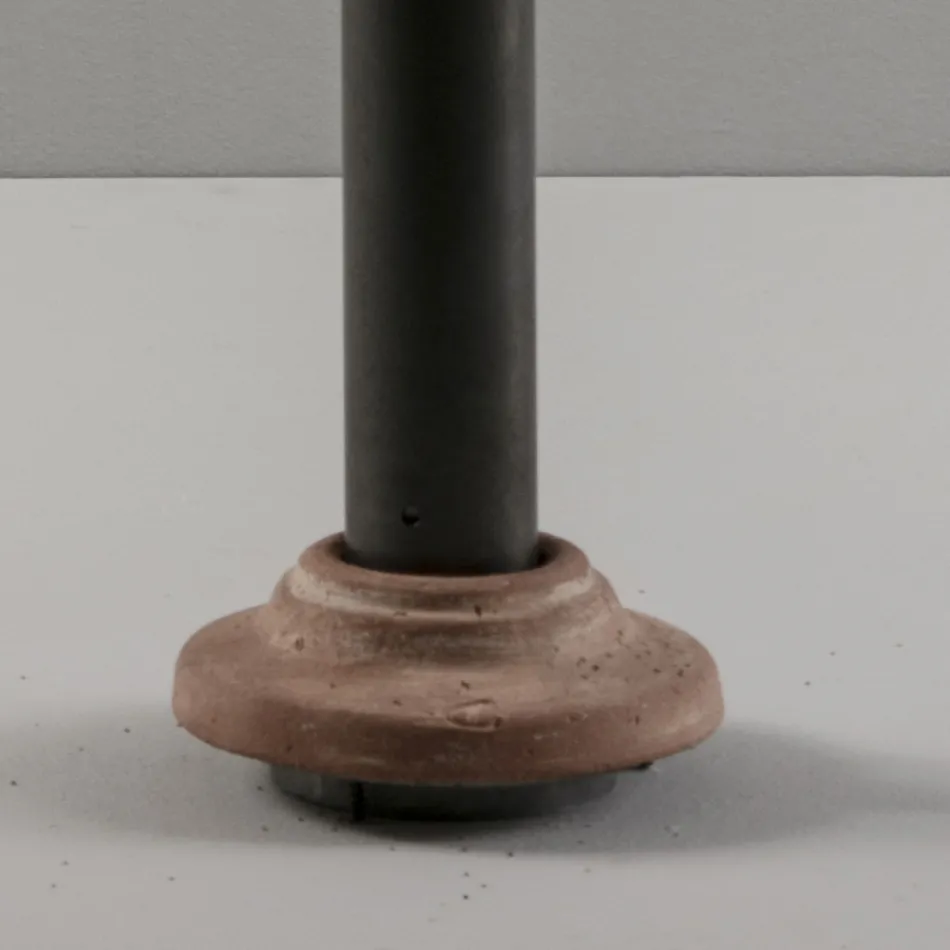 Tuinlamp in aluminium en Galestro Made in Italy - Toscot Spoleto Viadurini