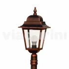 Tuinlamp in gegoten aluminium gemaakt in Italië, Aquilina Viadurini