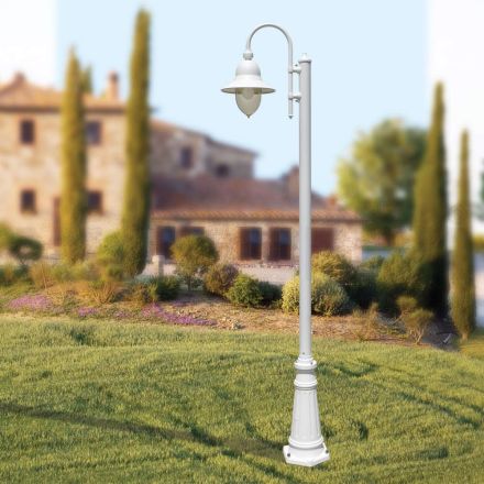 Tuinlamp in vintage stijl van aluminium gemaakt in Italië - Cassandra Viadurini
