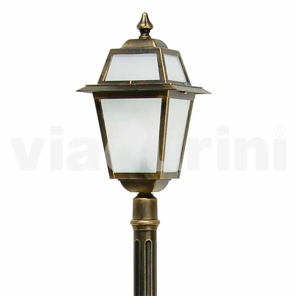 Straatlantaarn voor klassieke outdoor made in Italy, Kristel Viadurini
