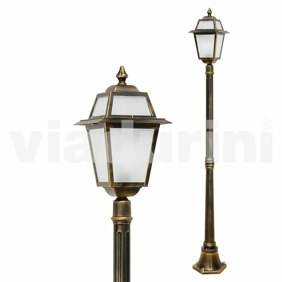 Straatlantaarn voor klassieke outdoor made in Italy, Kristel Viadurini