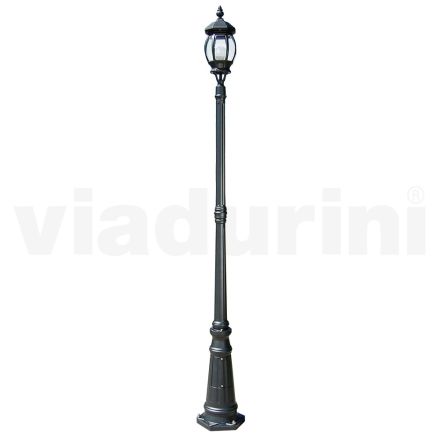 Vintage buitenlamp in antraciet aluminium gemaakt in Italië - Empire Viadurini