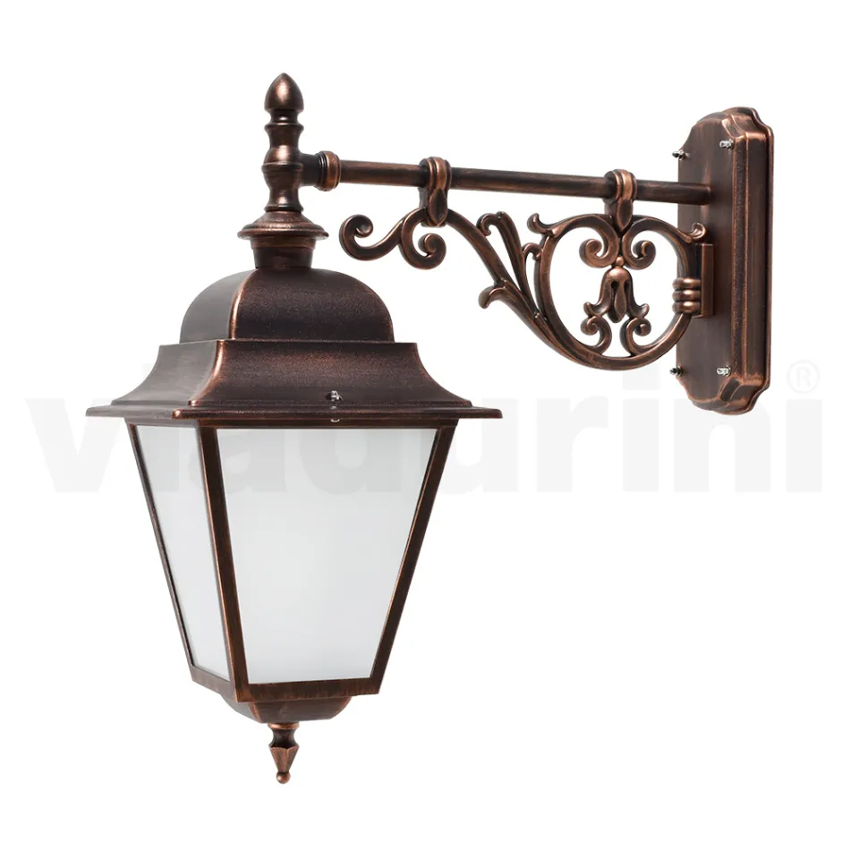 Buitenlantaarn van glas en aluminium in 5 verschillende afwerkingen - Alchemist Viadurini