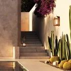 Il Fanale ijzeren of messing buitenwandlantaarn Viadurini