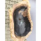 Design voetstuk gootsteen in natuursteen Ley, handgemaakt Viadurini