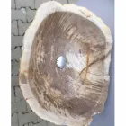 Design voetstuk gootsteen in natuursteen Ley, handgemaakt Viadurini