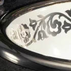 Ingebouwde barokke ingebouwde gootsteen in vuurklei gemaakt in Italië, Otis Viadurini